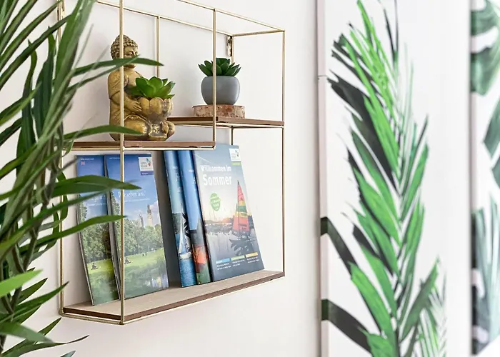 Freundliche Mit Regendusche, Kueche, Waschmaschine&trockner, Tv, Wlan Apartment Leipzig